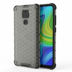 Husa XIAOMI Redmi Note 9 \ Redmi 10X 4G - Gel TPU Honeycomb Armor (Negru)