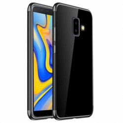 Husa XIAOMI Redmi Note 9 \ Redmi 10X 4G - Plating Soft (Negru)