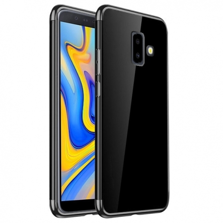 Husa XIAOMI Redmi Note 9 \ Redmi 10X 4G - Plating Soft (Negru)