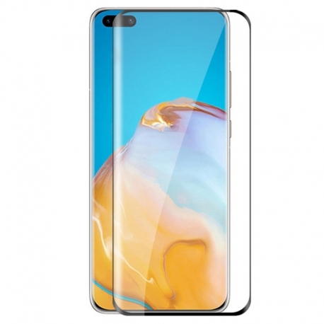 Folie de Sticla 5D HUAWEI P40 Pro (Negru) Full Glue