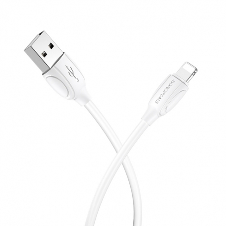 Cablu Date & Incarcare APPLE Lightning 1.3A (Alb) 1 Metru Borofone BX19