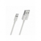 Cablu Date & Incarcare APPLE Lightning 2.4A (Alb) 1 Metru Borofone Bloom BX22