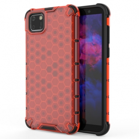 Husa HUAWEI Y5p - Gel TPU Honeycomb Armor (Rosu)