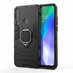 Husa HUAWEI Y6p - Ring Armor (Negru)