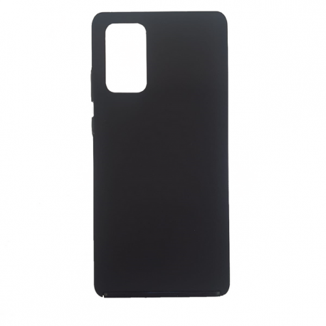 Husa HUAWEI Y6P - 360 Grade Colored (Fata Silicon/Spate Plastic) Negru