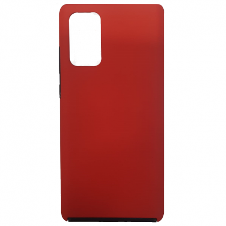 Husa HUAWEI Y6P - 360 Grade Colored (Fata Silicon/Spate Plastic) Rosu