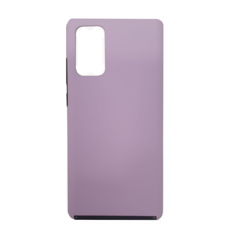 Husa HUAWEI Y6P - 360 Grade Colored (Fata Silicon/Spate Plastic) Lila