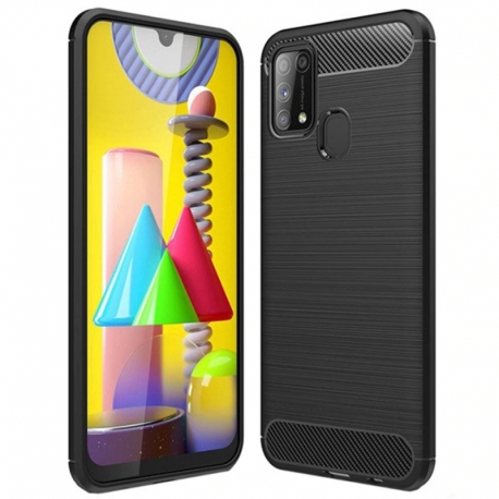 Husa SAMSUNG Galaxy M31 - Carbon (Negru) FORCELL