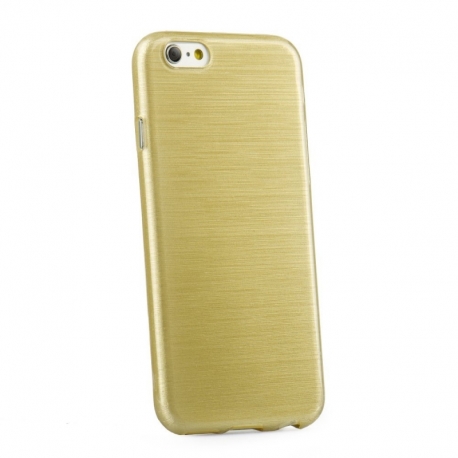 Husa APPLE iPhone 5\5S\SE - Jelly Brush (Auriu)