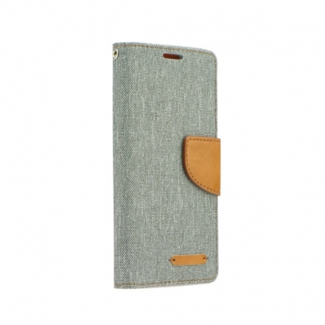 Husa APPLE iPhone 4\4S - Canvas Book (Gri)