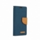 Husa APPLE iPhone 4\4S - Canvas Book (Bleumarin)