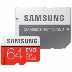 Card MicroSD Original SAMSUNG EVO Plus - 64GB