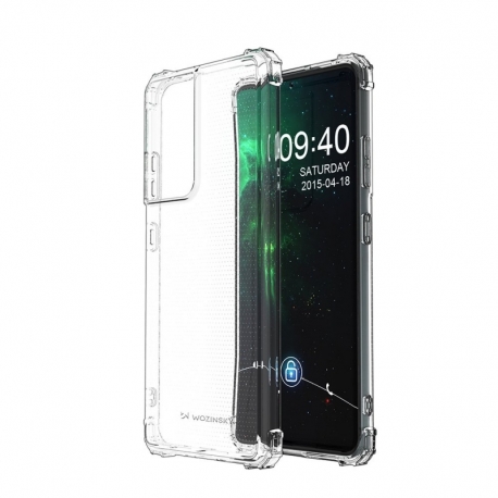 Husa SAMSUNG Galaxy S21 Ultra - Anti-Shock Military (Transparent) Wozinsky