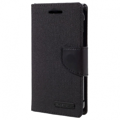 Husa APPLE iPad Mini 2\3 (7.9") - Canvas Diary (Negru)