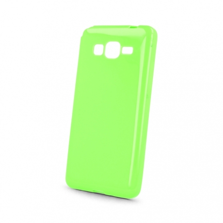 Husa SAMSUNG Galaxy J1 (2015) J100F - Silicon Candy (Verde)