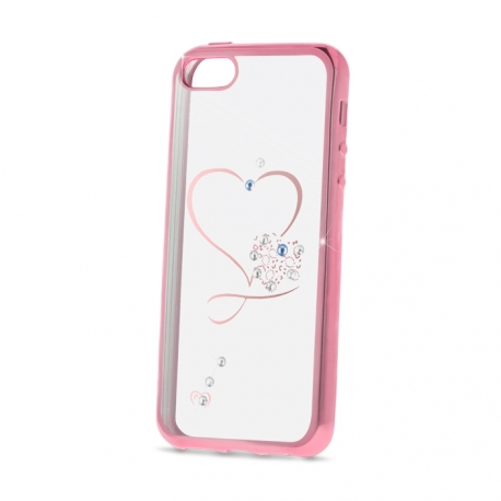 Husa APPLE iPhone 6\6S -  Beeyo Heart (Roz)