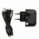 Incarcator 2A + Cablu MicroUSB (Negru) Blue Star