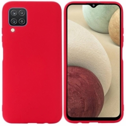 Husa SAMSUNG Galaxy A12 - Silicon Cover (Rosu)