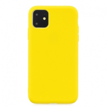 Husa SAMSUNG Galaxy A12 - Silicon Cover (Galben)