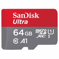 Card MicroSD 64GB (Clasa 10) SanDisk