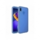 Set HUAWEI P20 Lite - Husa Ultra Slim (Transparent) + Folie de Sticla 3D Blue Star