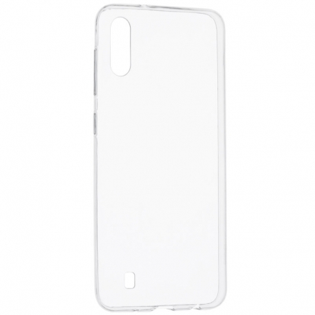 Set SAMSUNG Galaxy M10 - Husa Ultra Slim (Transparent) + Folie regenerabila Silicon Armor, TSS HQMobile