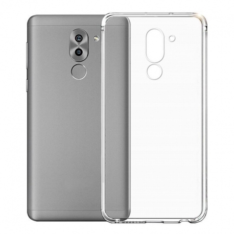 Set HUAWEI Mate 9 Lite \ Honor 6X - Husa Ultra Slim (Transparent) + Folie de Sticla Smart Glass