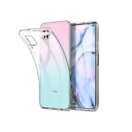 Set HUAWEI P40 Lite - Husa Ultra Slim 0.5mm (Transparent) + Folie de Sticla securizata 9H TSS