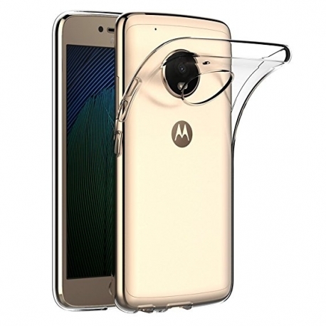 Set MOTOROLA Moto G5 Plus - Husa Ultra Slim (Transparent) + Folie de Sticla securizata 9H TSS