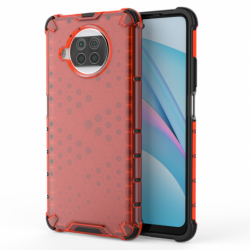 Husa XIAOMI Mi 10T Lite - Gel TPU Honeycomb Armor (Rosu)