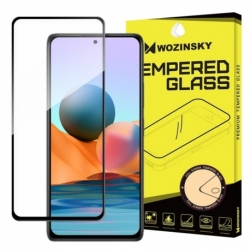 Folie de Sticla 5D XIAOMI Redmi K40 Pro Plus  K40 Pro (Negru) Full Glue & Case Friendly Wozinsky