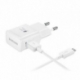 Incarcator Original SAMSUNG 2A + Cablu MicroUSB (Alb) EP-TA20EWE