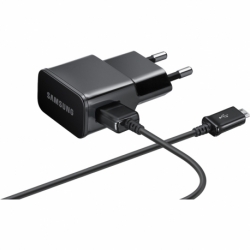 Incarcator Original SAMSUNG 2A + Cablu MicroUSB (Negru) ETA-U90EBE / ECB-DU5ABE