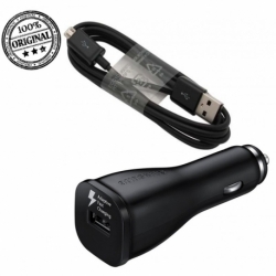 Incarcator Auto Original SAMSUNG 2A + CABLU MicroUSB (Negru) LN915U