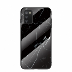 Husa pentru SAMSUNG Galaxy A02s - Marble (Negru) Wozinsky