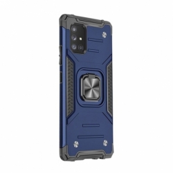 Husa pentru SAMSUNG Galaxy A02s - Ring Armor (Bleumarin) Wozinsky