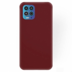 Husa pentru MOTOROLA Moto G100 \ Edge S - Ultra Slim Mat (visiniu)