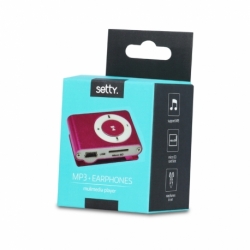 MP3 Player + Casti (Roz) Setty