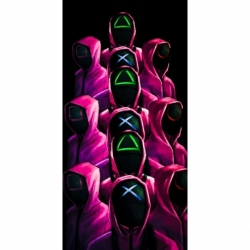 Husa Personalizata APPLE iPhone XS Max Squid Game 17