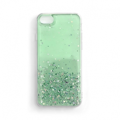 Husa pentru SAMSUNG Galaxy A52 (5G) \ A52s (5G) \ A52 (4G) - Glitter Star (Verde) Wozinsky