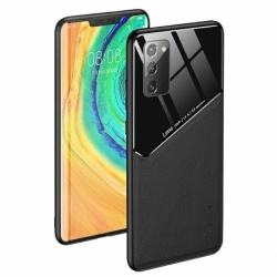 Husa pentru XIAOMI Mi 10T (5G) \ Mi 10T Pro (5G) - Leather Lens (Negru)