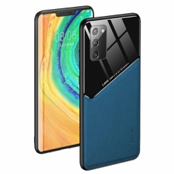 Husa pentru XIAOMI Mi 10T (5G) \ Mi 10T Pro (5G) - Leather Lens (Bleumarin)