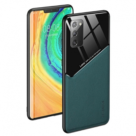 Husa pentru XIAOMI Mi 10T (5G) \ Mi 10T Pro (5G) - Leather Lens (Verde)