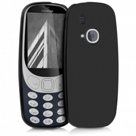 Husa pentru NOKIA 3310 (2017) - Silicon TPU (Negru)