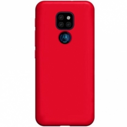 Husa pentru MOTOROLA Moto G9 Play - Silicon Cover (Rosu)