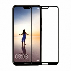 Folie de Sticla 5D Full Glue Ceramic HUAWEI P20 Lite (Negru)