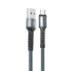 Cablu Date & Incarcare Fast Charge MicroUSB (Negru) LDNIO LS63