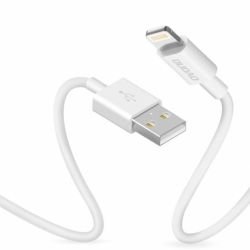 Cablu Date & Incarcare 3A APPLE Lightning (Alb) 1m Dudao L1L