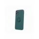 Husa pentru APPLE iPhone 13 - Ring Silicon Cover (Verde Inchis)