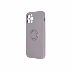 Husa pentru APPLE iPhone 13 - Ring Silicon Cover (Gri)